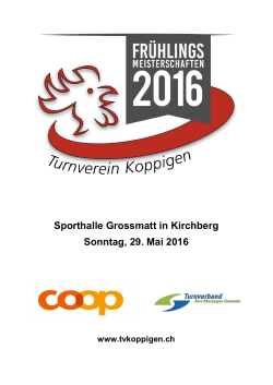 FMV2016 - Frühlingsmeisterschaften 2016