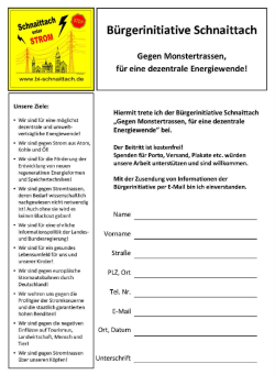 Hier Mitgliedsantrag - BI
