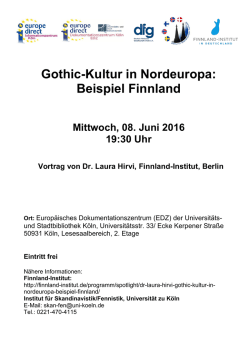 Gothic-Kultur in Nordeuropa: Beispiel Finnland - Finnland