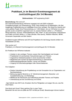 Dieses Stellenangebot als PDF speichern