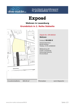 Exposé - Ohne