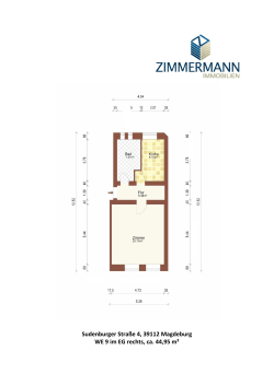 Sudenburger Straße 4, 39112 Magdeburg WE 9 im EG rechts, ca. 44
