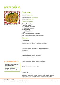 Eierkuchen - Rezeptwiese