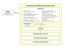 Die Deutsche Stiftung Patientenschutz Stifter