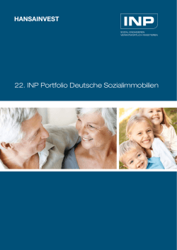 22. INP Portfolio Deutsche Sozialimmobilien