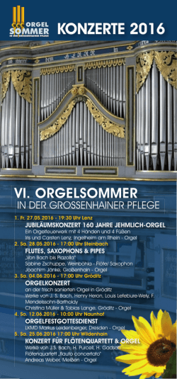 GRH Orgelsommer_2016 Flyer.indd