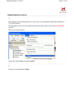Outlook Express 5.x bis 6.x Seite 1 von 4 Outlook