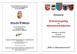 Herzlichen Glückwunsch - Landesverband der Siebenbürger