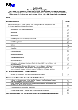 Duplex, Herz und herznahe Gef&auml;&szlig;e, transthorakal (pdf - 23 kB)