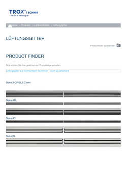 lüftungsgitter product finder