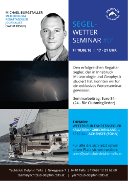 Info - PDF - Yachtclub Delphin Telfs
