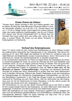 info-blatt nr. 22 (28.5. &ndash; 05.06.16)