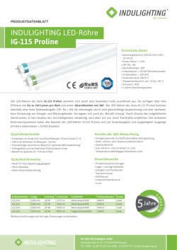 INDULIGHTING LED-R&ouml;hre IG