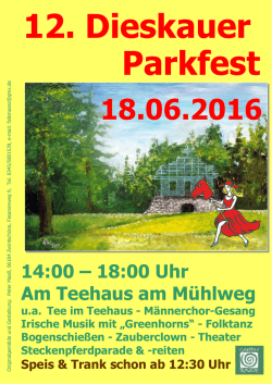 Zum vollständigen Parkfest-Plakat hier klicken!