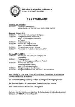 festverlauf - Oberberg