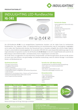 INDULIGHTING LED-Rundleuchte IG-381