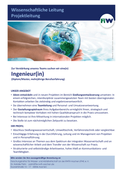 Ingenieur(in)