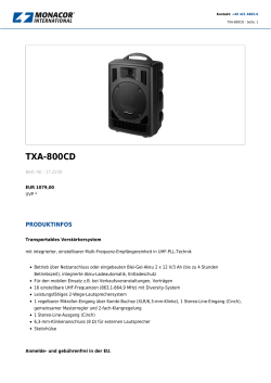 TXA-800CD