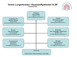 Verein Lungenkranke / Sauerstoffpatienten VLSP