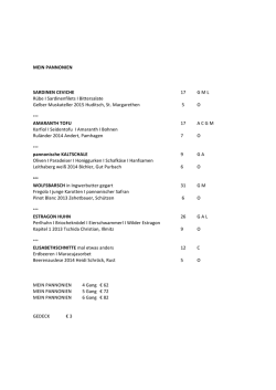 SPEISEKARTE - Gut Purbach