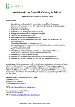Dieses Stellenangebot als PDF speichern