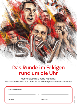 Hier gibt`s unsere EM Ank&uuml;ndigungsposter und den