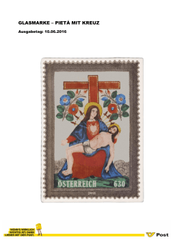 Glasmarke - Pieta mit Kreuz Gr&ouml;&szlig;e: 608,90 kb | Format: pdf