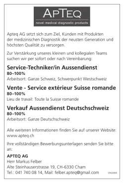 Diverse Angebote