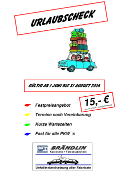 Urlaubscheck