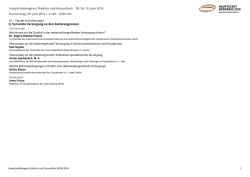 Hauptstadkongress Medizin und Gesundheit 08. bis 10. Juni 2016