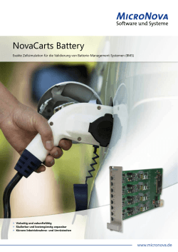 NovaCarts Battery