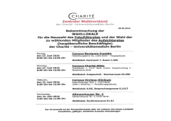 Liste der Wahllokale für Aufsichts- und