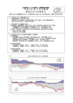 平成28年4月の概況【統計課】 (PDFファイル)