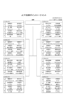 JLTF兵庫ポイントトーナメント
