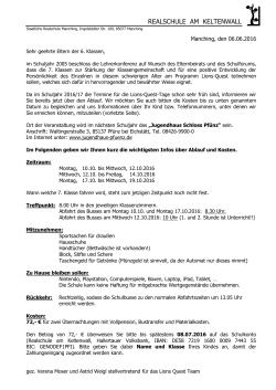 Hausordnung - Realschule am Keltenwall
