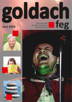 goldach feg Juni 2016