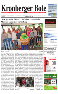 Kronberger - Taunus Nachrichten