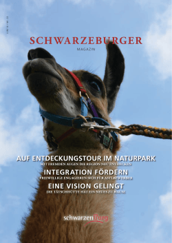 Ausgabe Juni/Juli 2016 - Gemeinde Schwarzenburg