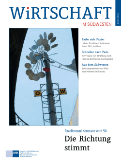 Ausgabe Südlicher Oberrhein