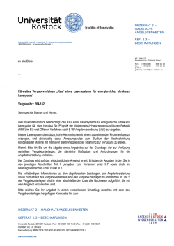 I Informationsschreiben