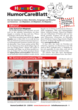 HumorCareBlatt 29