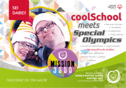 coolSchool coolSchool - Special Olympics World Winter Games 2017