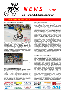Ausgabe 2016-07 - RRC Diessenhofen