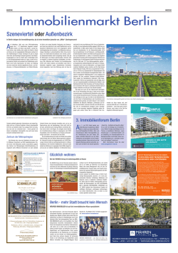 Immobilienmarkt Berlin