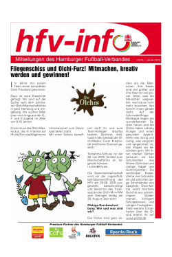 HFV-Info Nr. 23-2016
