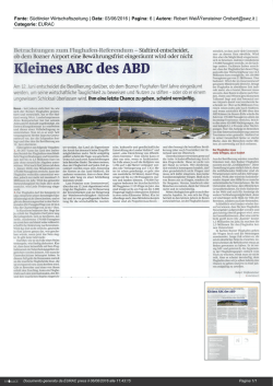 Rassegna stampa
