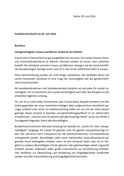 Lohngerechtigkeit: Frauen und Männer verdienen das Gleiche!