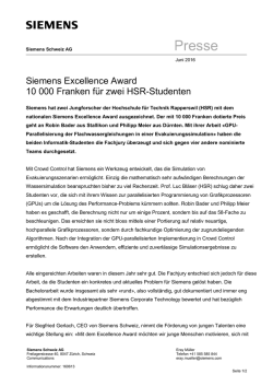 Hochschule f&uuml;r Technik Rapperswil (HSR)