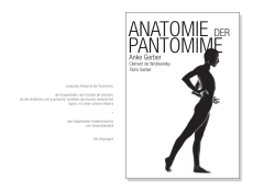 Anatomie der Pantomime