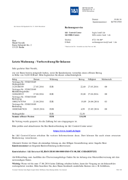 Rechnung
